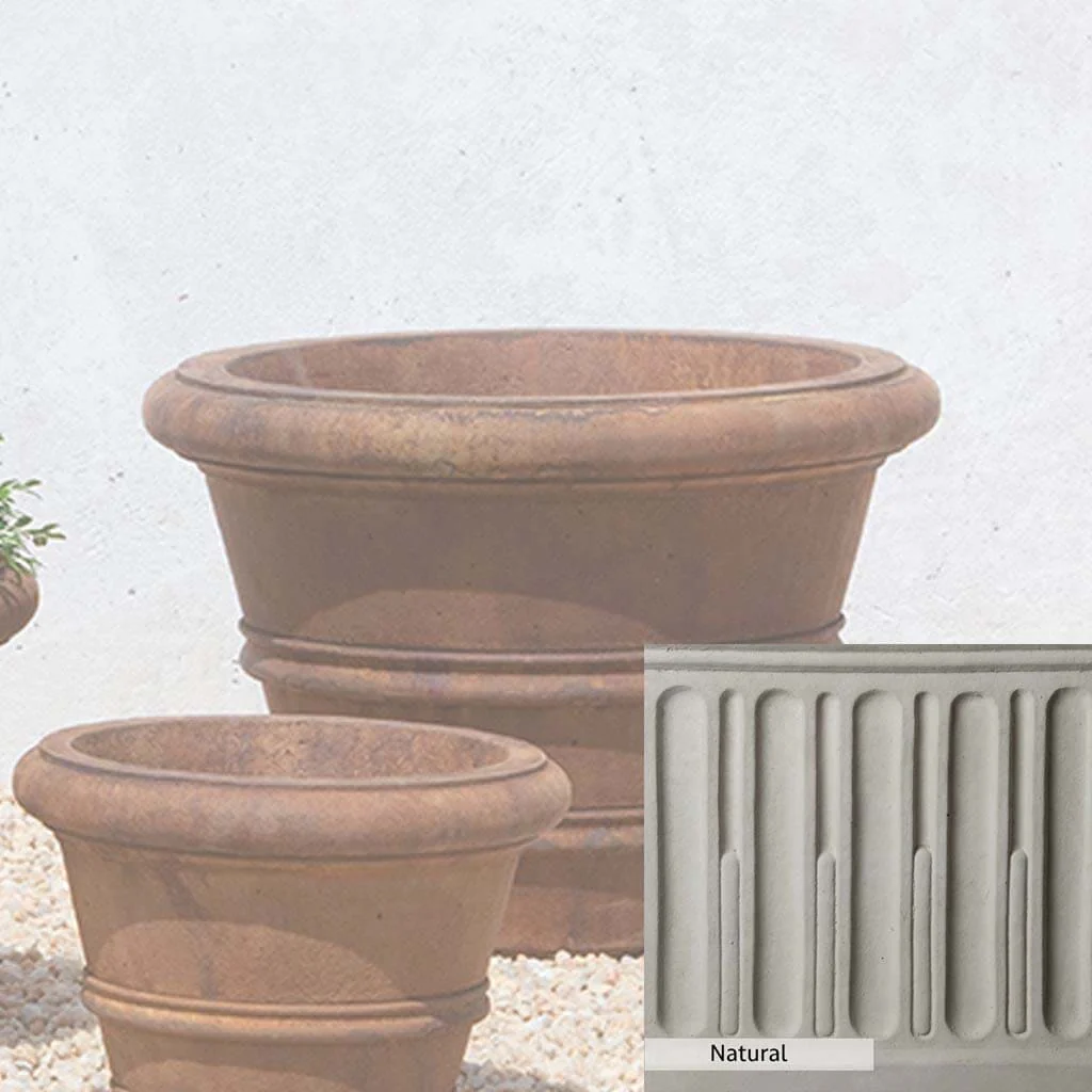 Campania International Classic Rolled Rim 18.25-inch Planter - Image 10