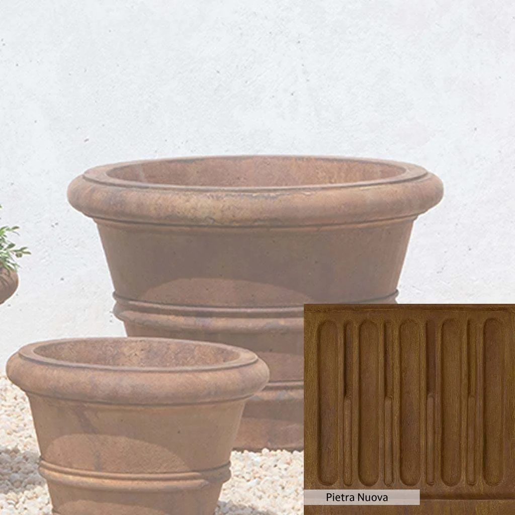 Campania International Classic Rolled Rim 18.25-inch Planter - Image 12