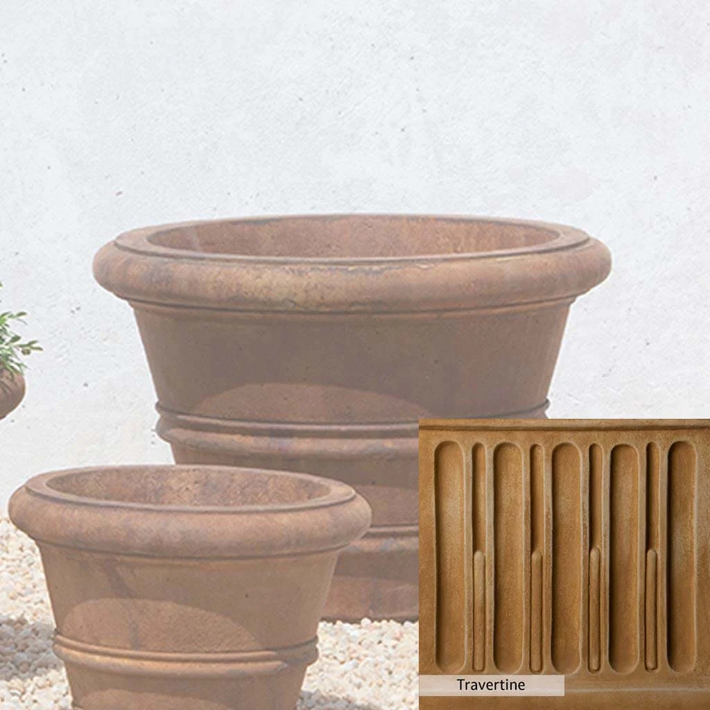 Campania International Classic Rolled Rim 18.25-inch Planter - Image 14
