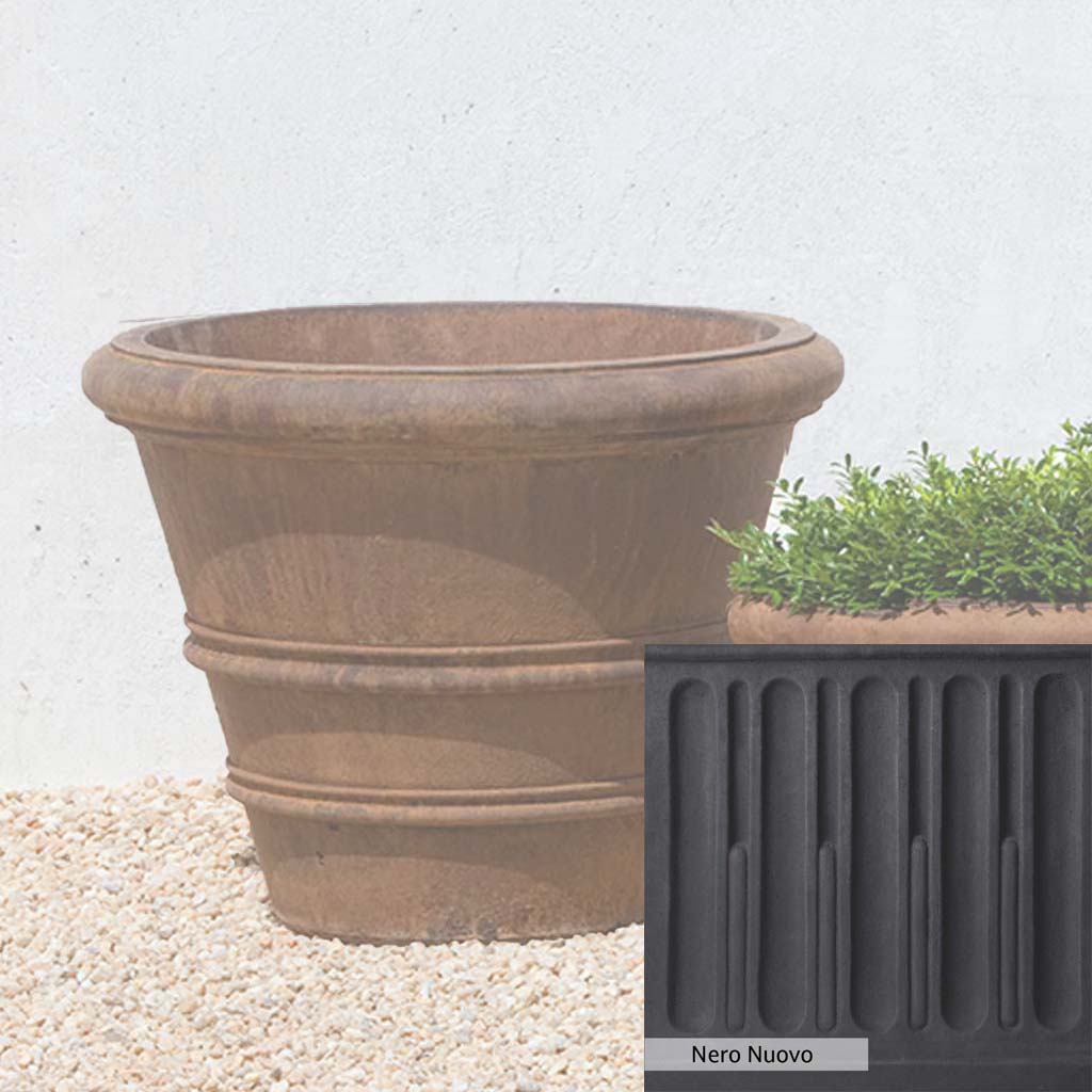 Campania International Classic Rolled Rim 20.75-inch Planter - Image 11