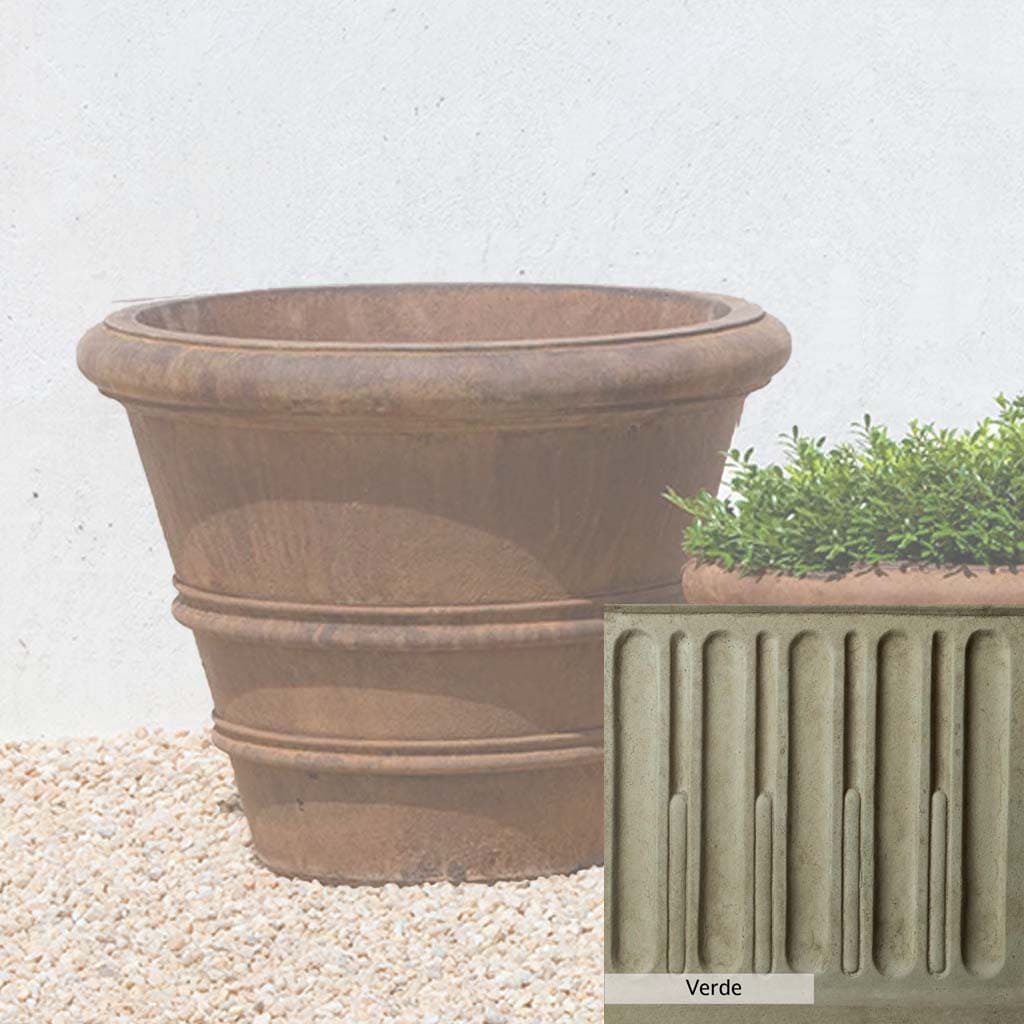 Campania International Classic Rolled Rim 20.75-inch Planter - Image 15
