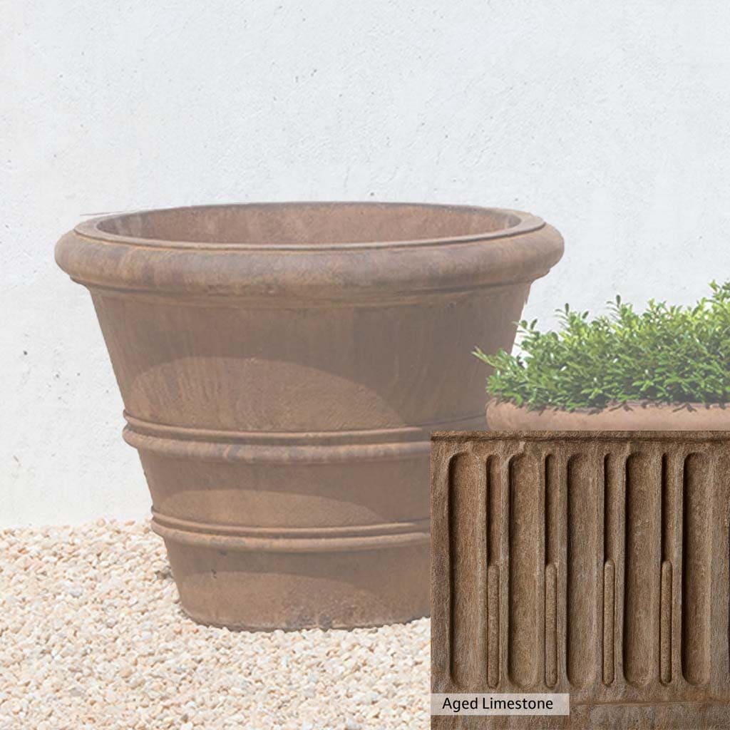 Campania International Classic Rolled Rim 20.75-inch Planter - Image 16