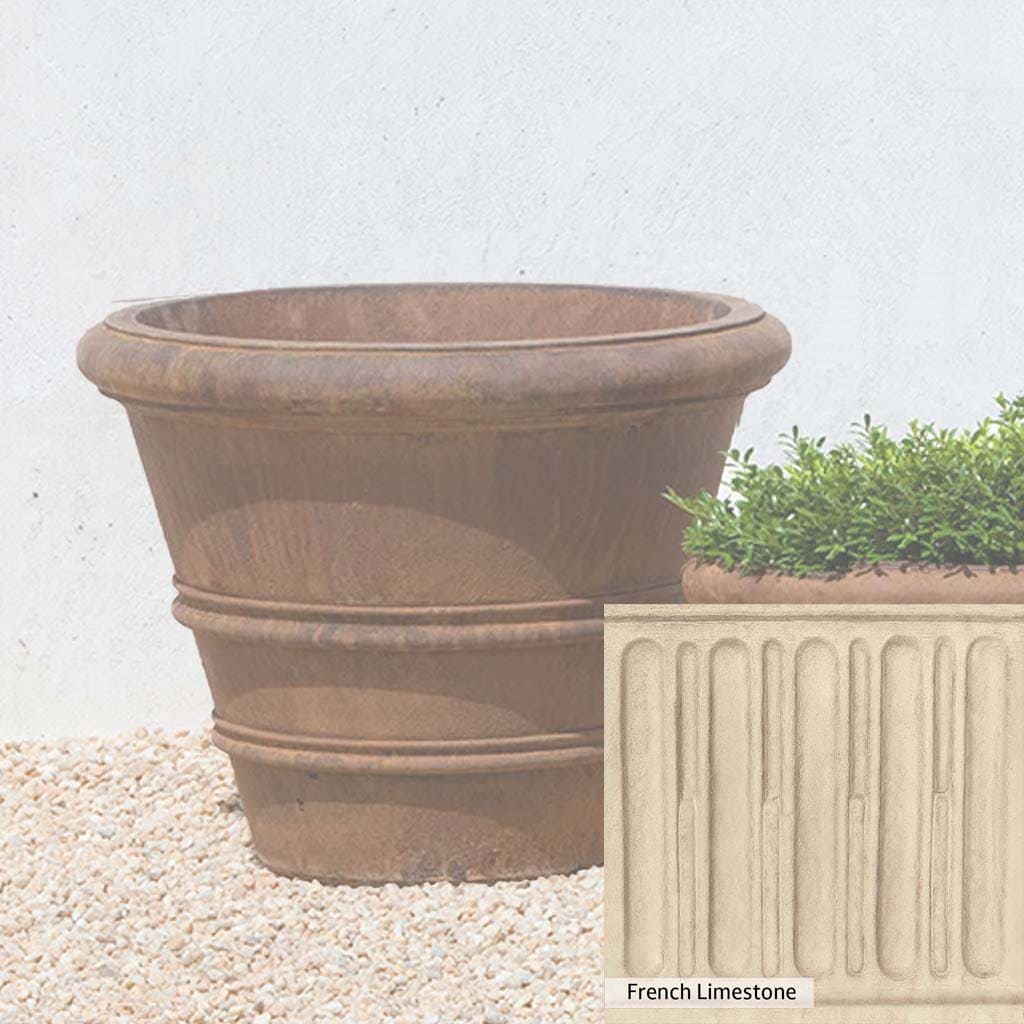 Campania International Classic Rolled Rim 20.75-inch Planter - Image 7