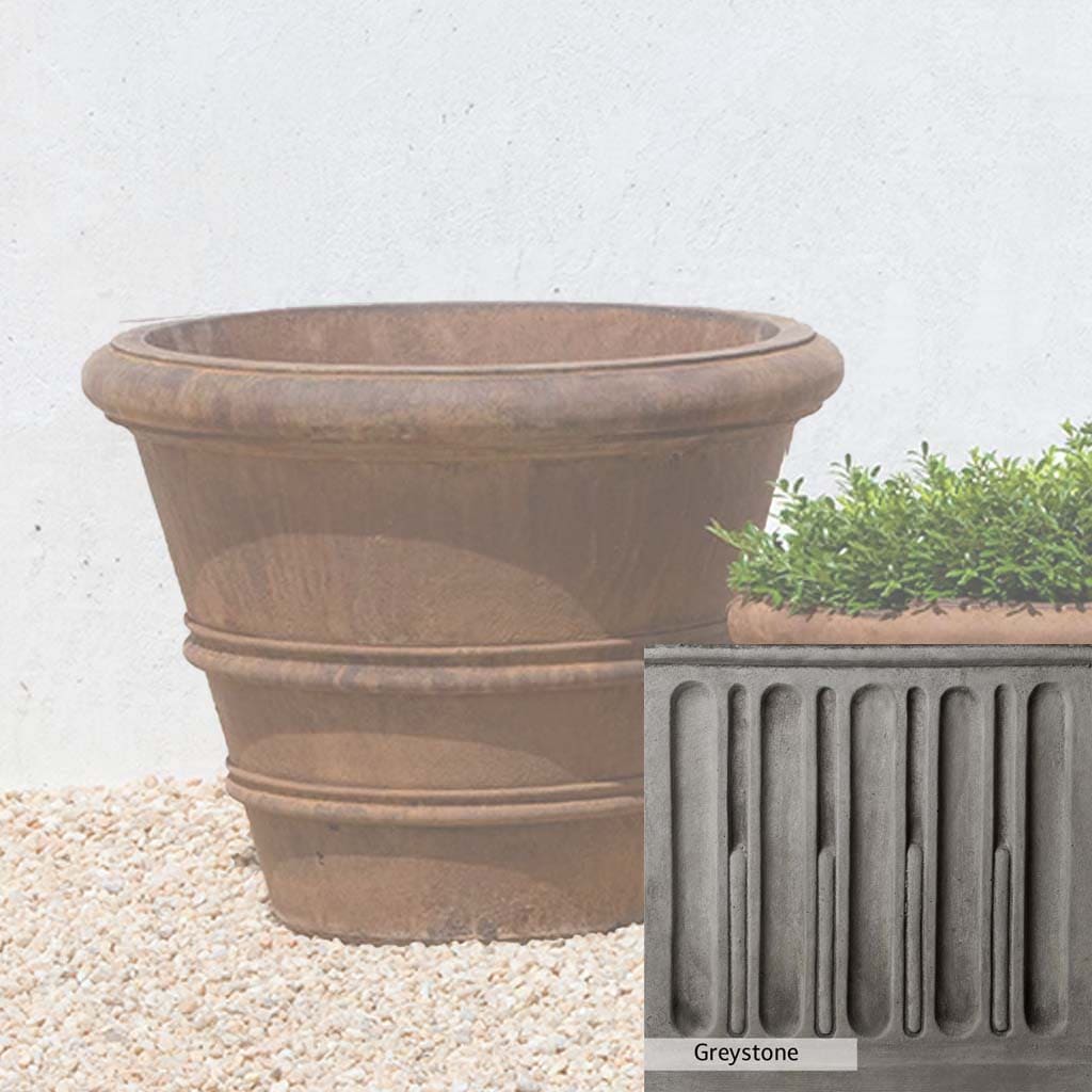 Campania International Classic Rolled Rim 20.75-inch Planter - Image 8
