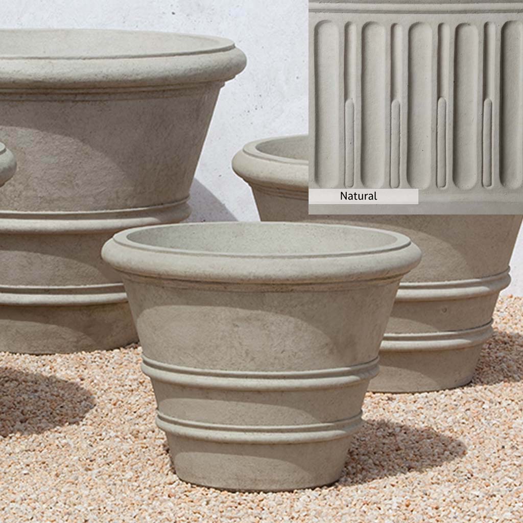 Campania International Classic Rolled Rim 24-inch Planter - Image 11