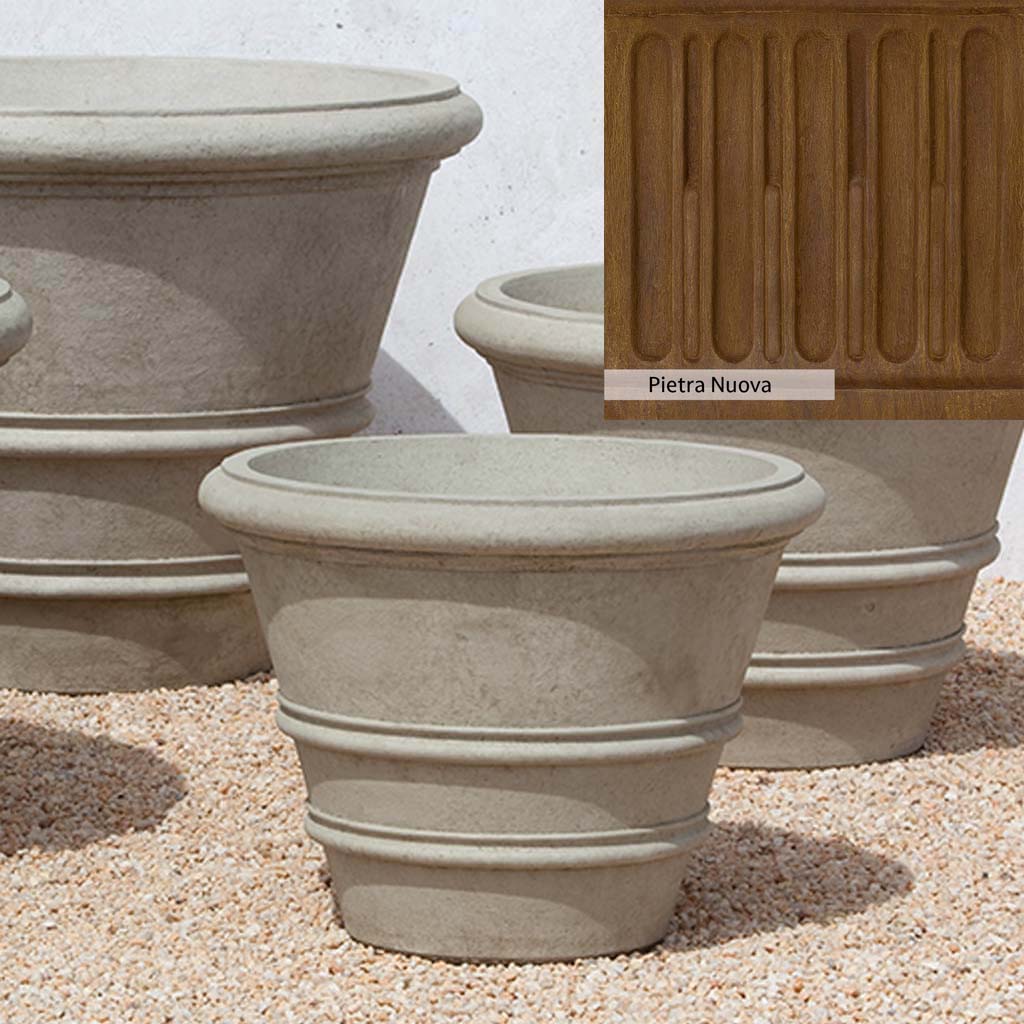 Campania International Classic Rolled Rim 24-inch Planter - Image 13