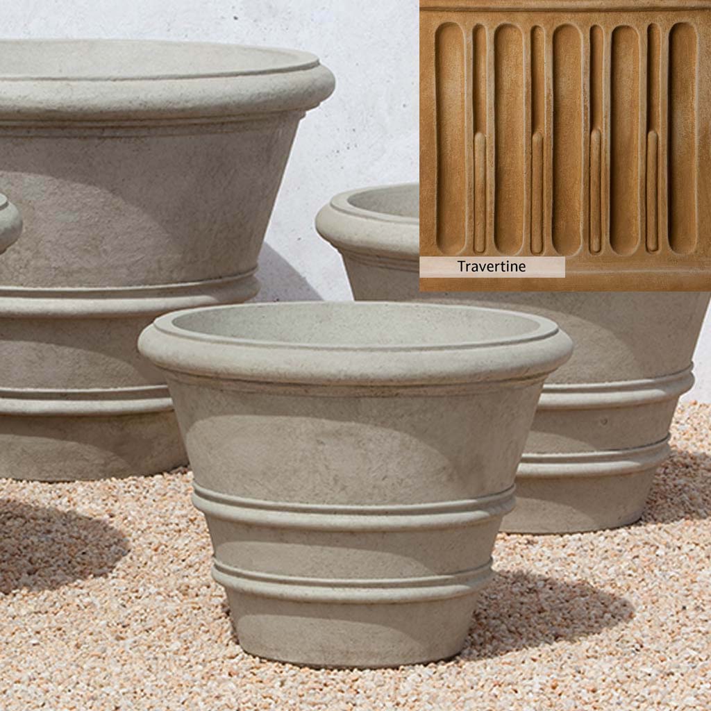 Campania International Classic Rolled Rim 24-inch Planter - Image 15