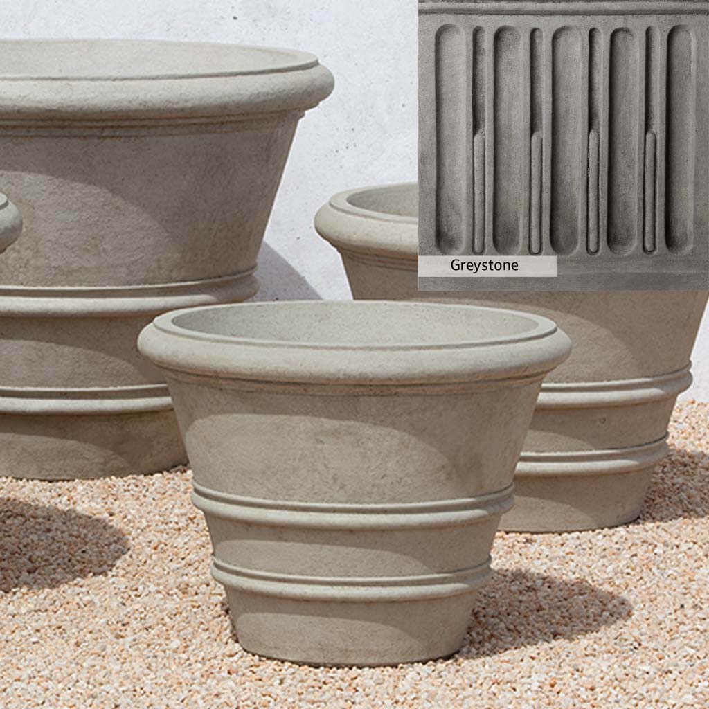 Campania International Classic Rolled Rim 24-inch Planter - Image 9