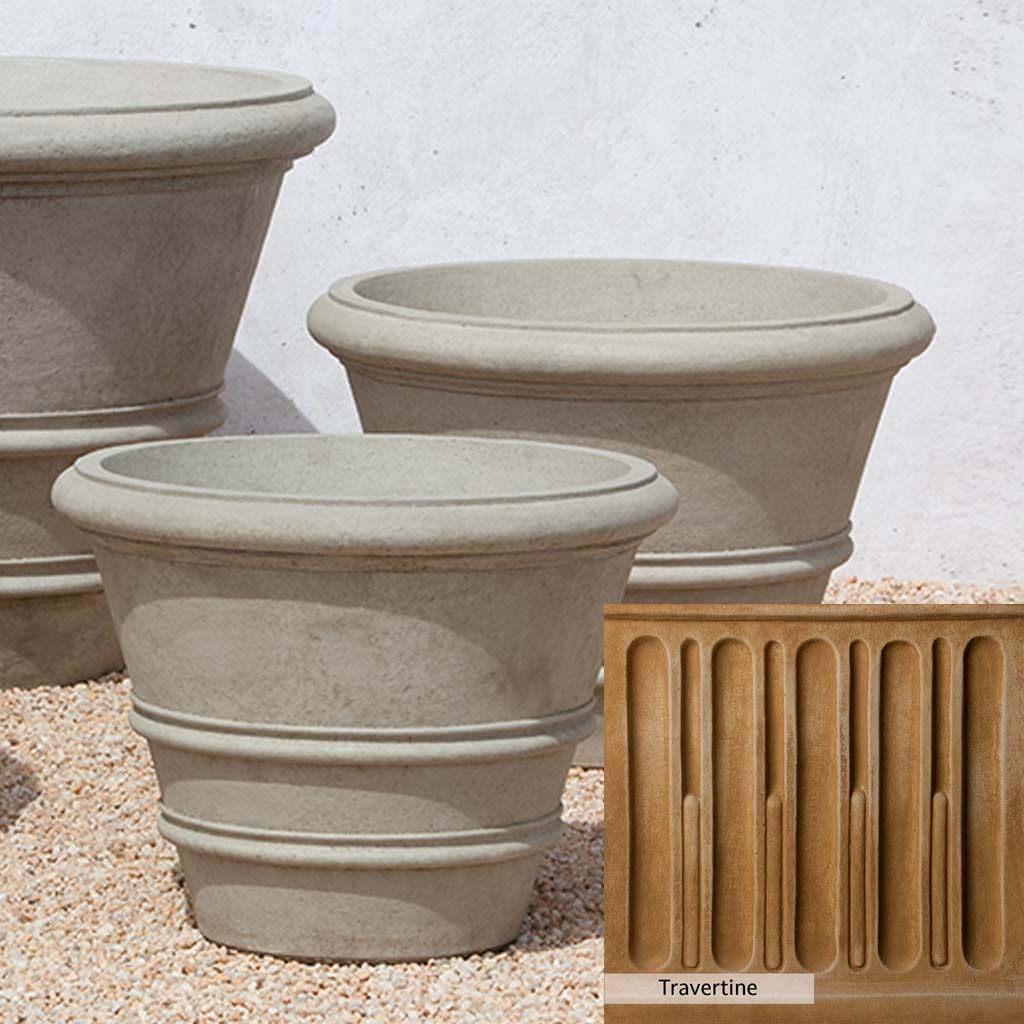 Campania International Classic Rolled Rim 27-inch Planter - Image 15