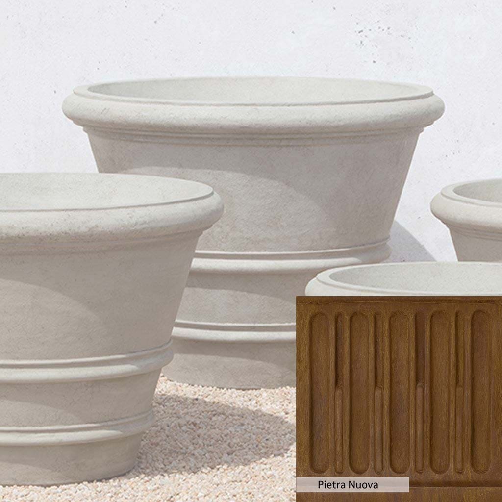Campania International Classic Rolled Rim 35.5-inch Planter - Image 13