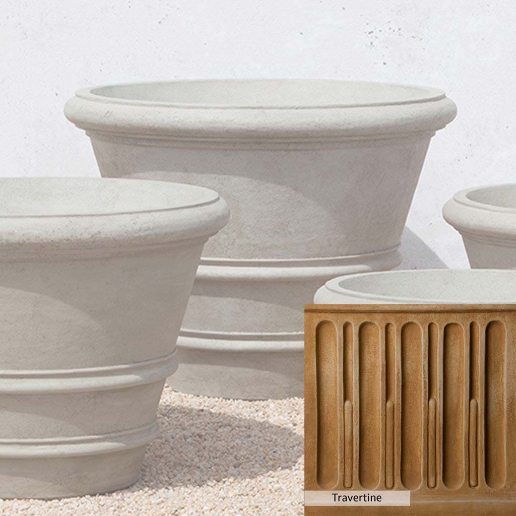 Campania International Classic Rolled Rim 35.5-inch Planter - Image 15