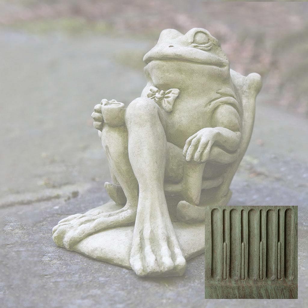 Campania International Coffee Frog Statue - Image 6