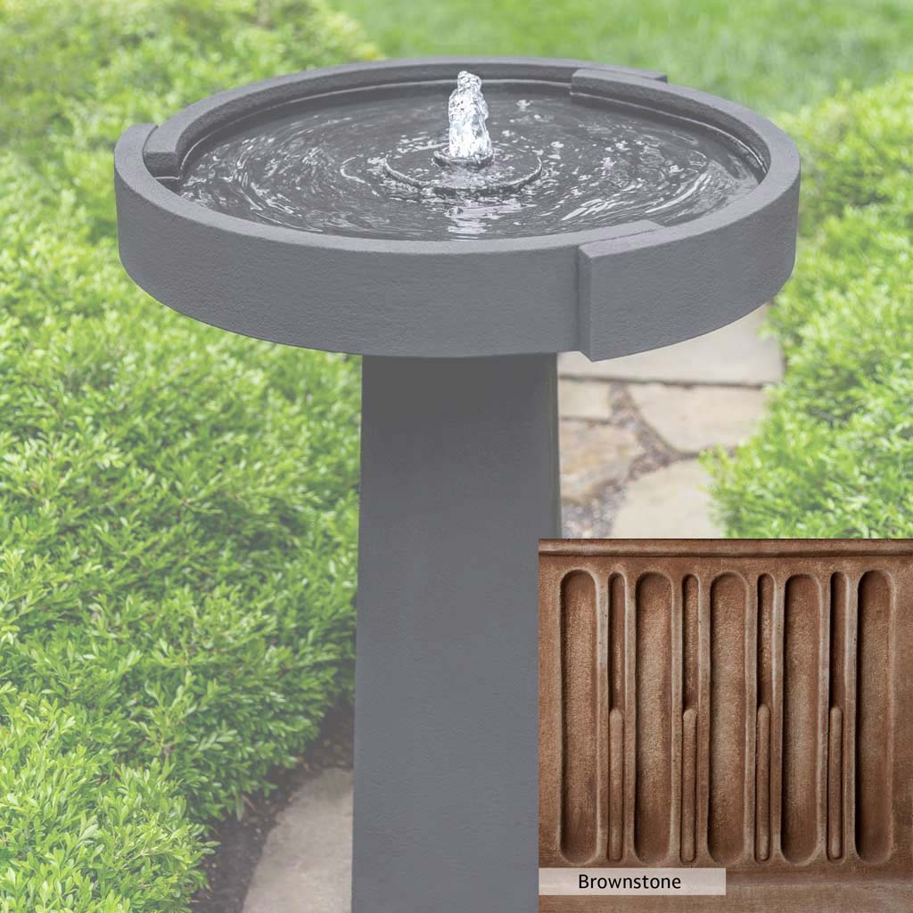 Campania International Concept Birdbath Fountain - Image 11