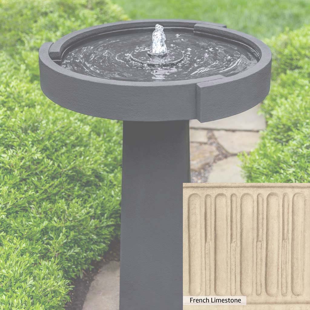 Campania International Concept Birdbath Fountain - Image 16