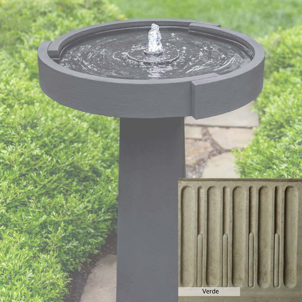 Campania International Concept Birdbath Fountain - Image 8