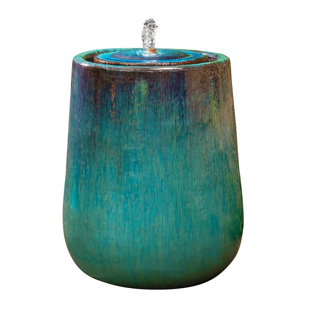 Campania International Daralis Fountain in Mediterranean Blue - Image 3