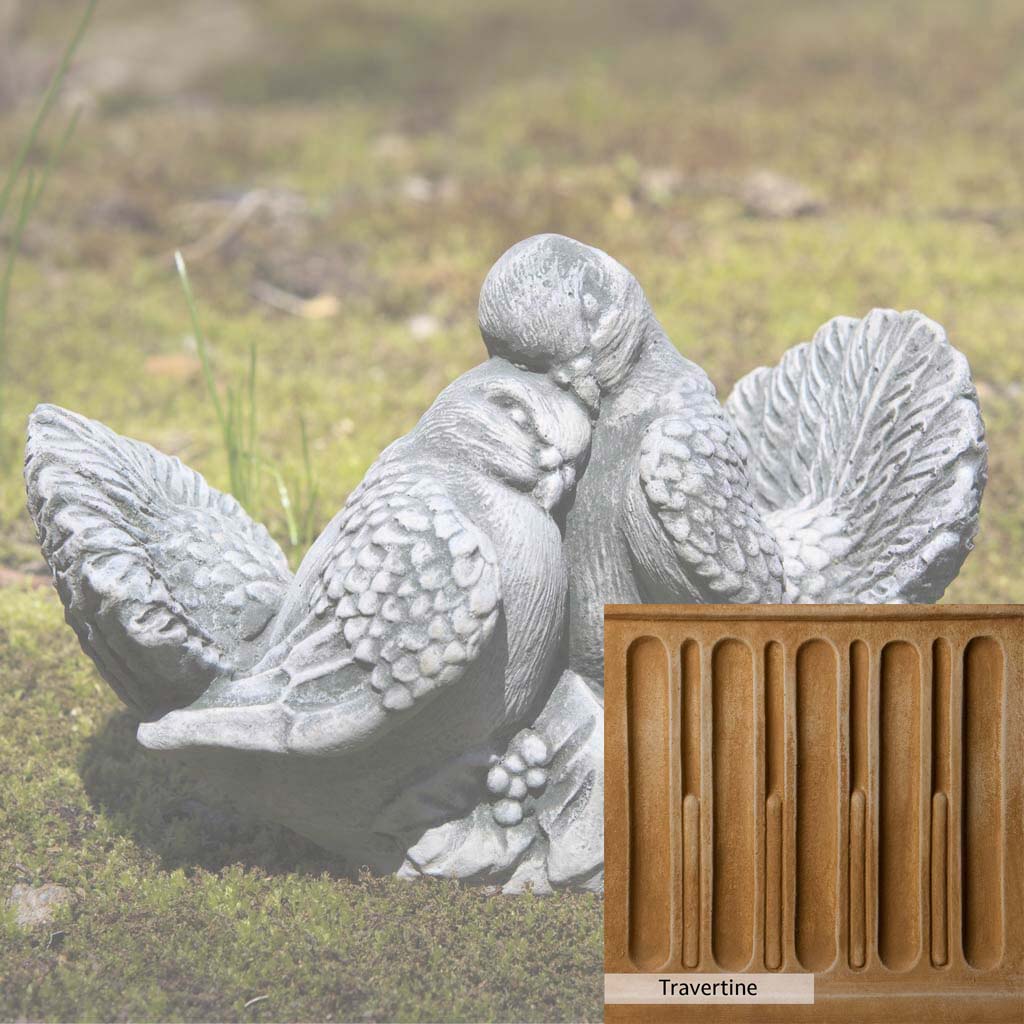 Campania International Dove Small Pair Garden Statue - Image 13
