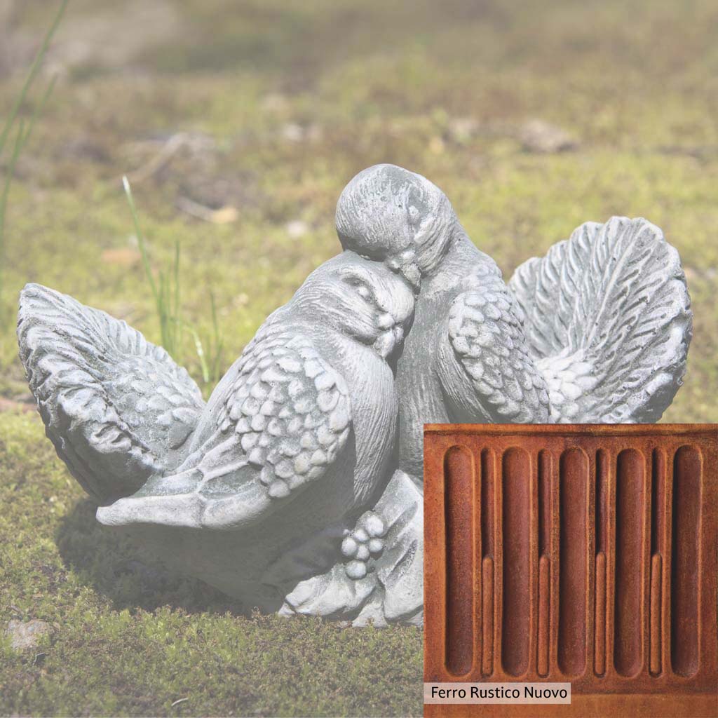 Campania International Dove Small Pair Garden Statue - Image 6