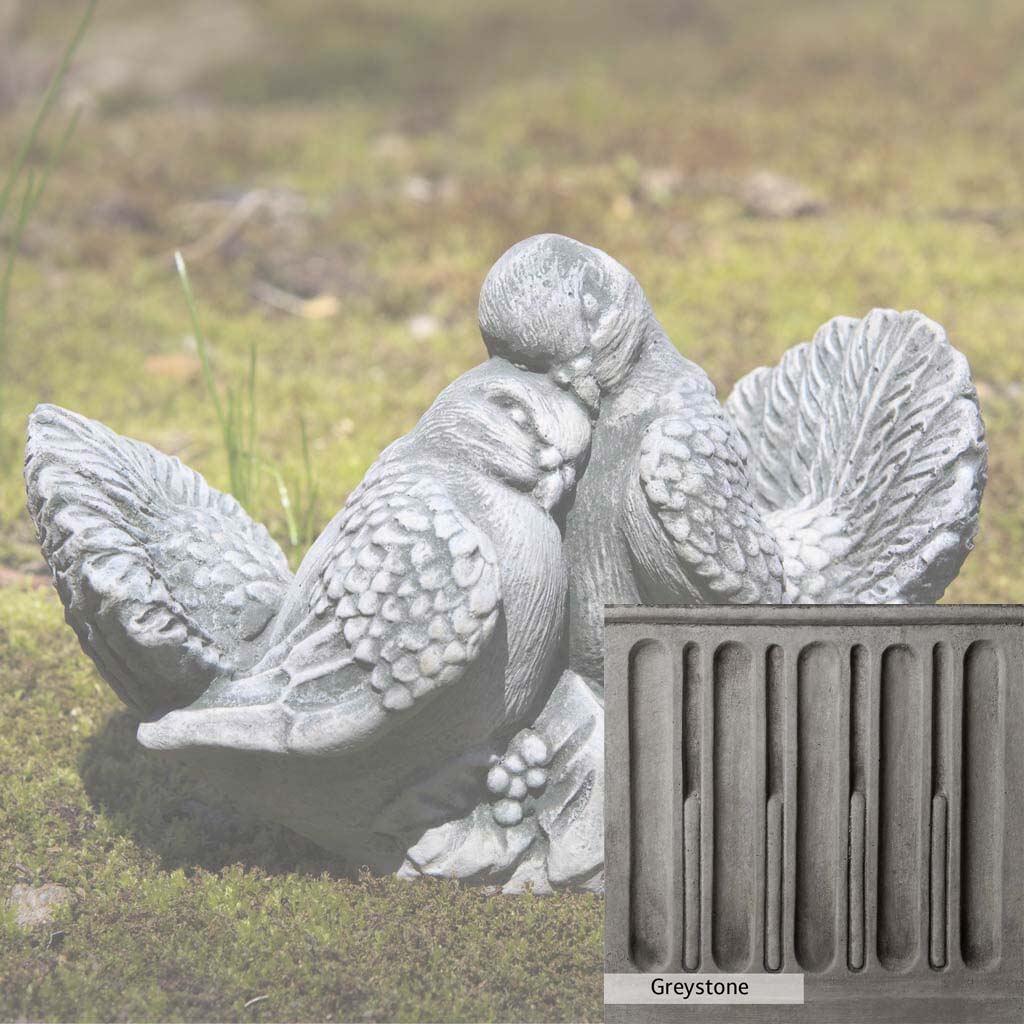 Campania International Dove Small Pair Garden Statue - Image 8