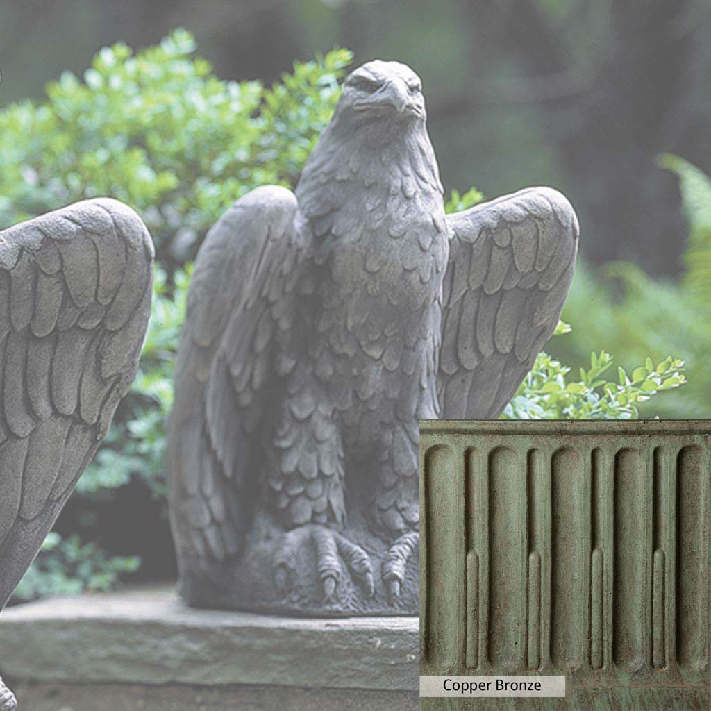 Campania International Eagle Looking Right Statue - Image 11