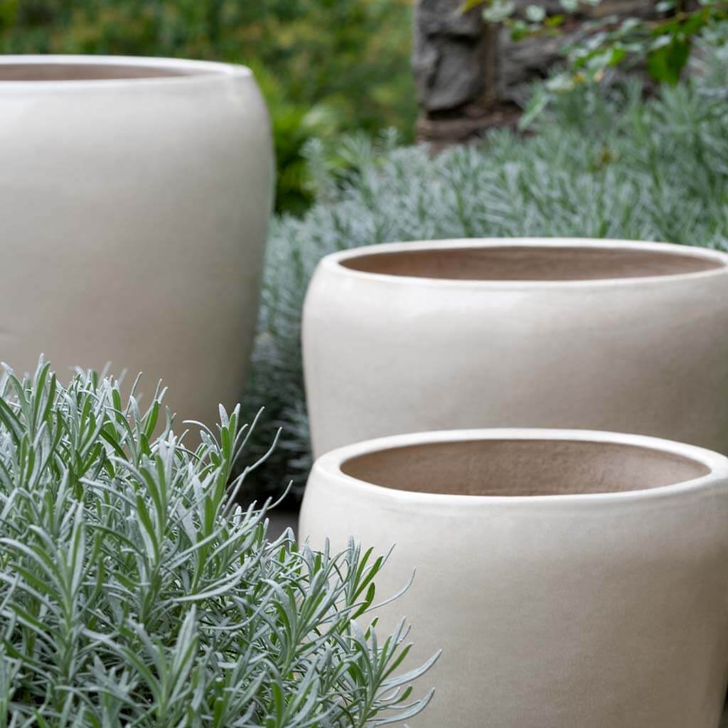 Campania International Ellesemere Planter in Cream in set of 3 - Image 2
