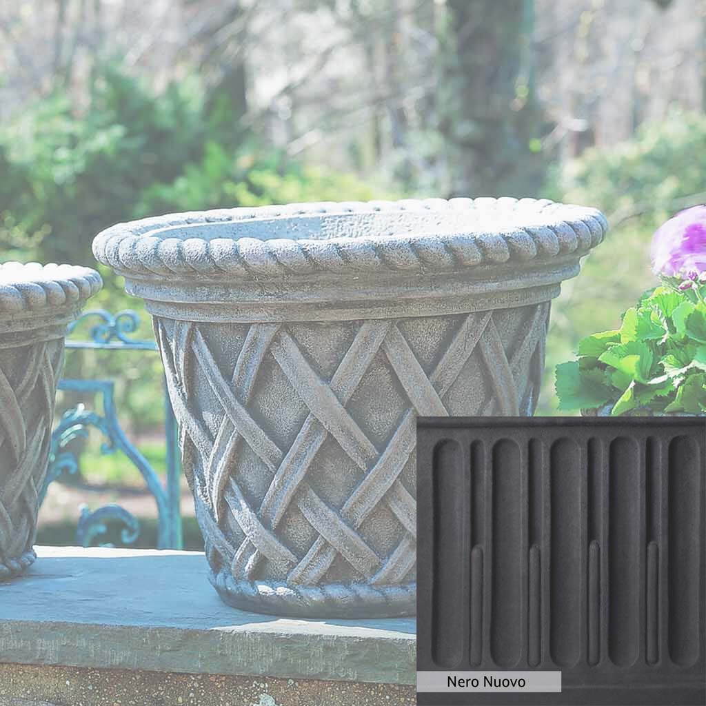 Campania International English Weave Large Planter - Image 11