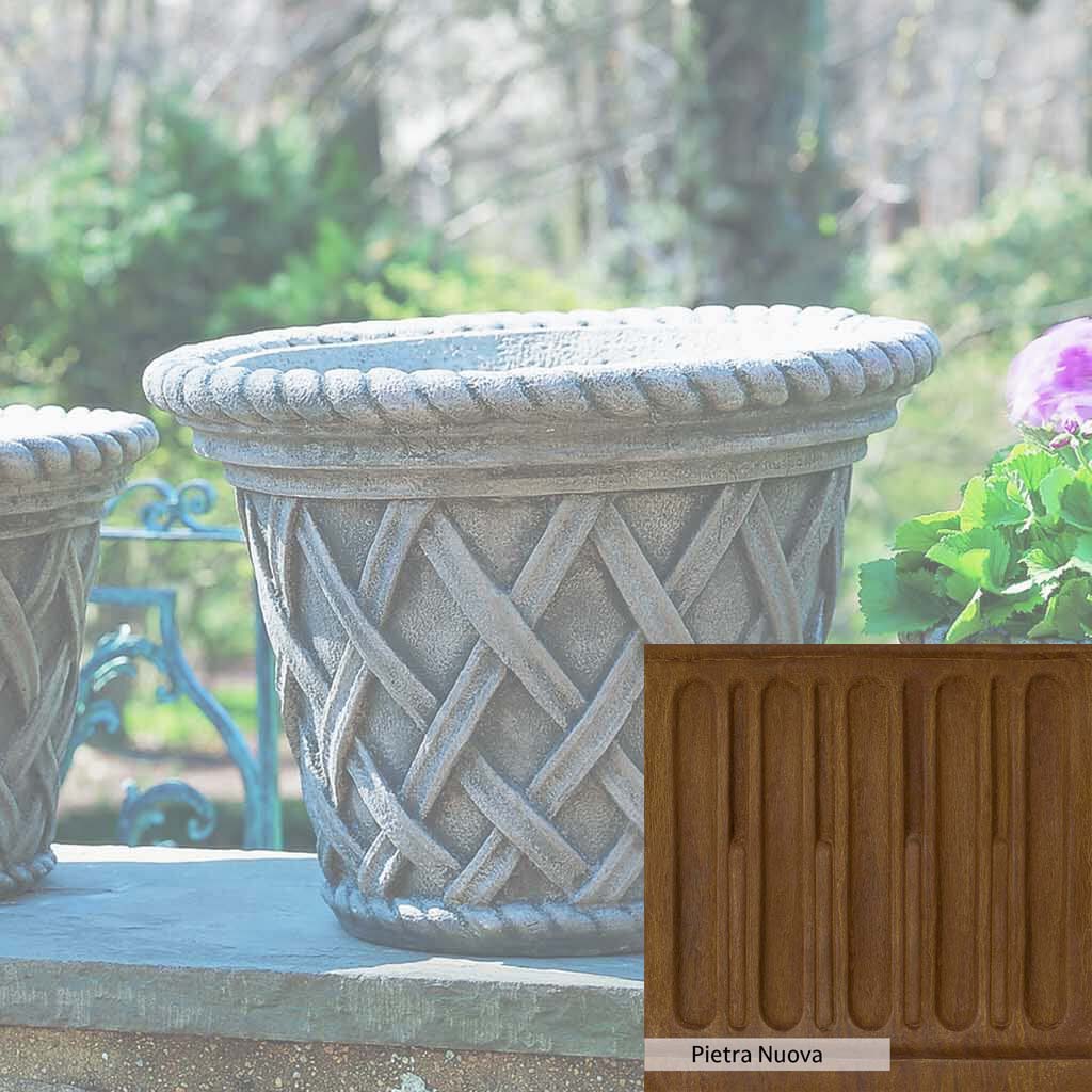 Campania International English Weave Large Planter - Image 12
