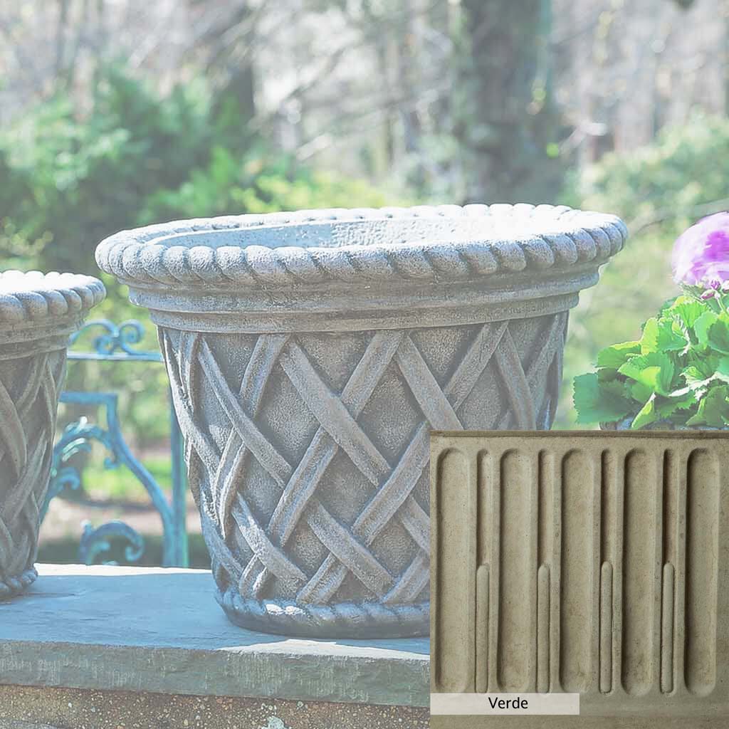 Campania International English Weave Large Planter - Image 15