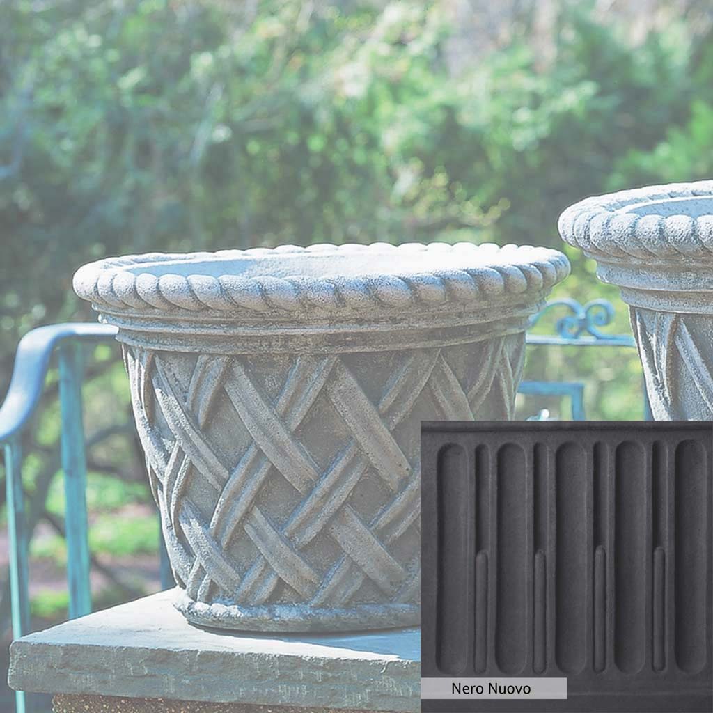 Campania International English Weave Medium Planter - Image 11