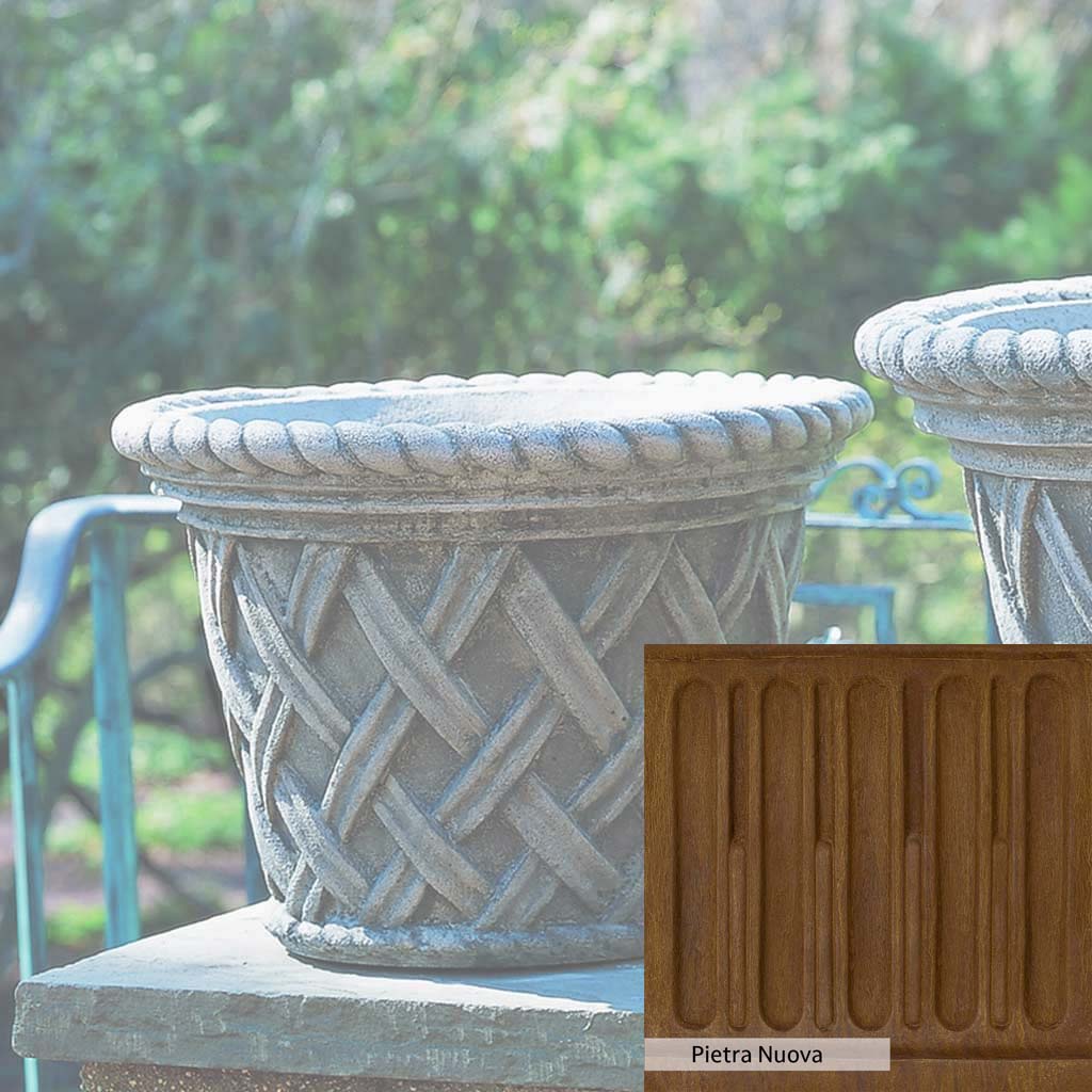 Campania International English Weave Medium Planter - Image 12