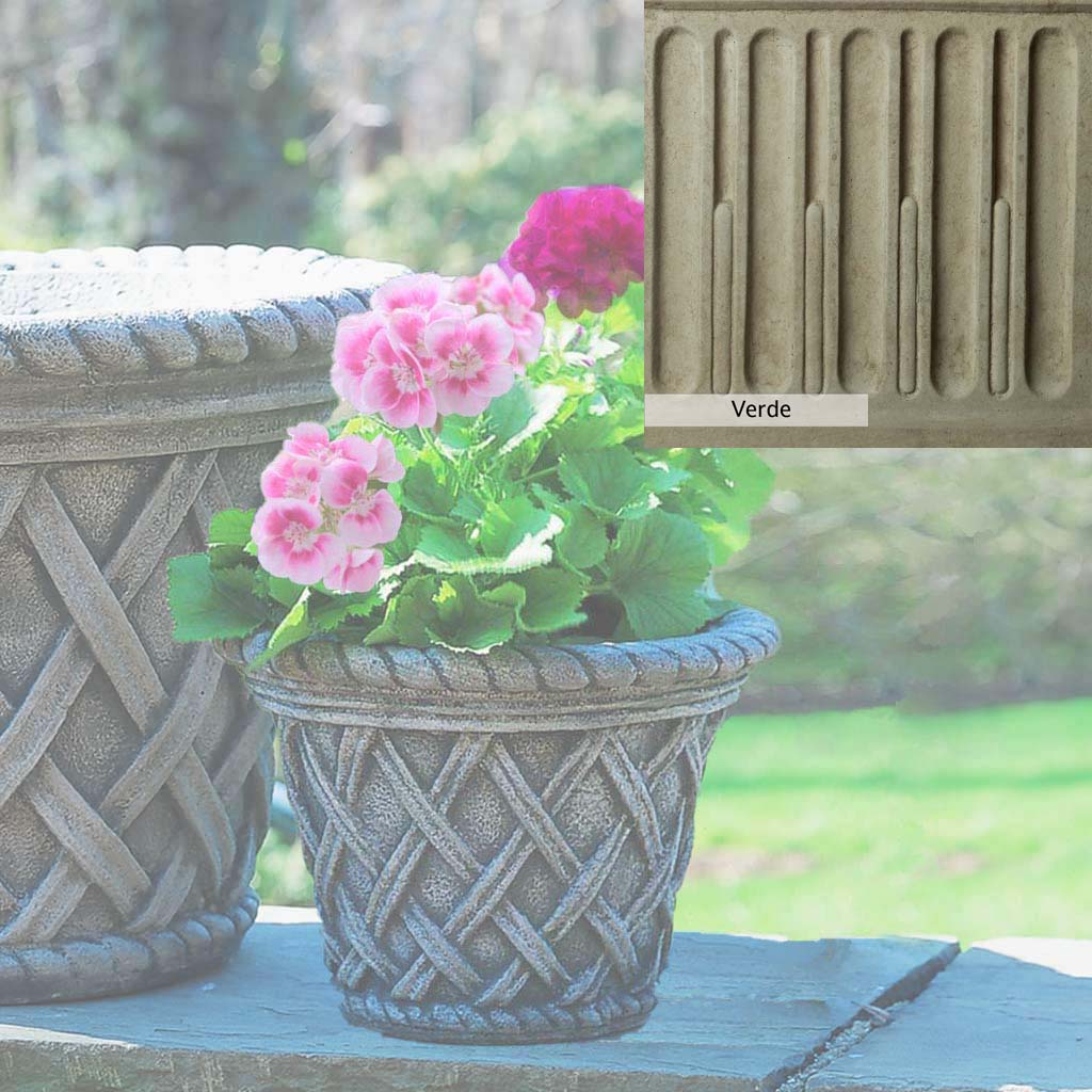 Campania International English Weave Small Planter - Image 15