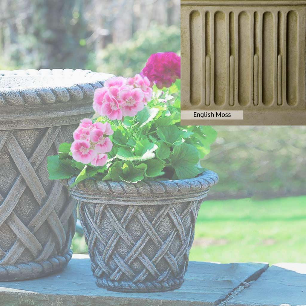 Campania International English Weave Small Planter - Image 5