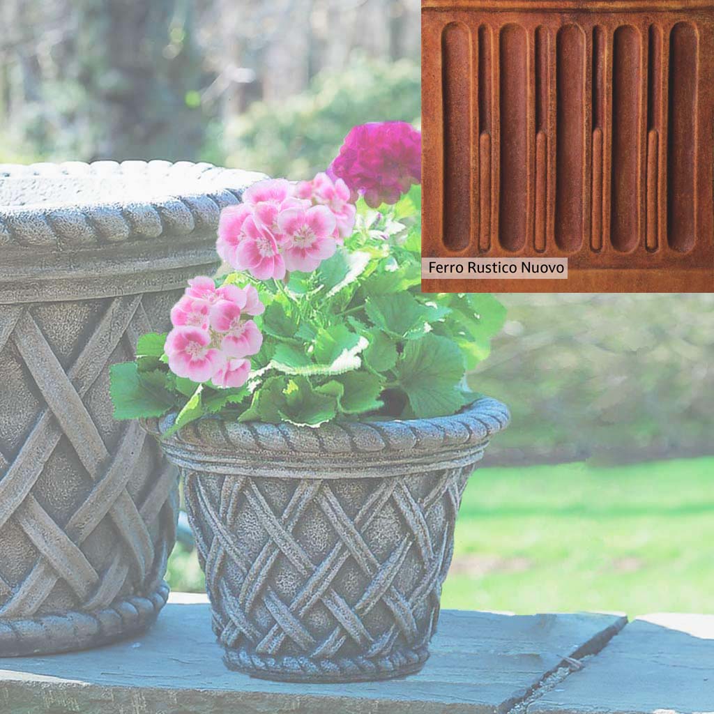 Campania International English Weave Small Planter - Image 6
