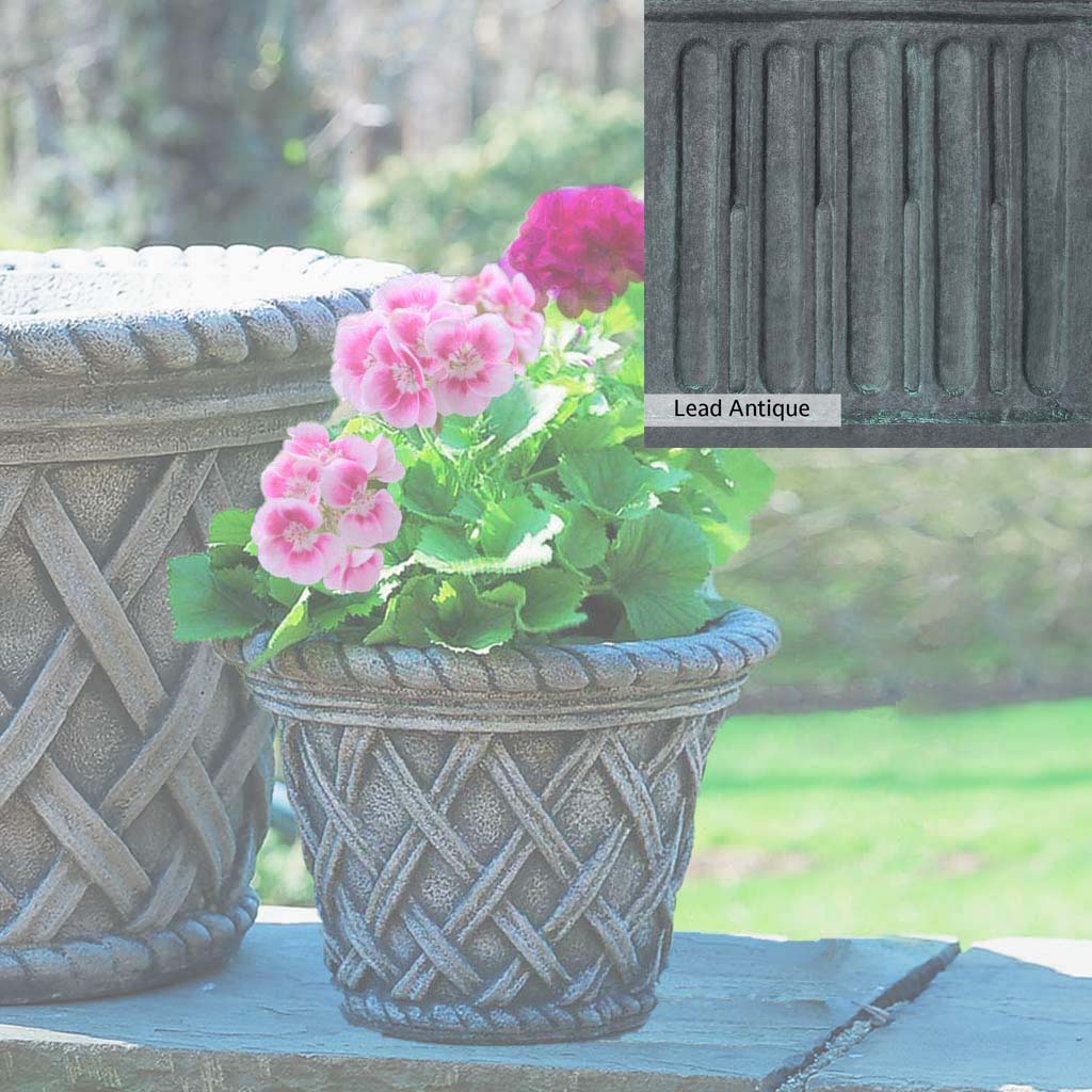 Campania International English Weave Small Planter - Image 9