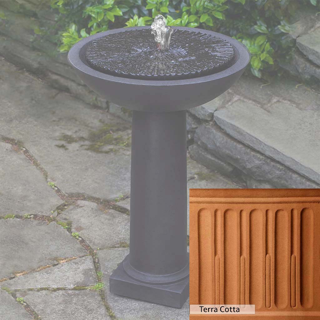 Campania International Equinox Birdbath Fountain - Image 17