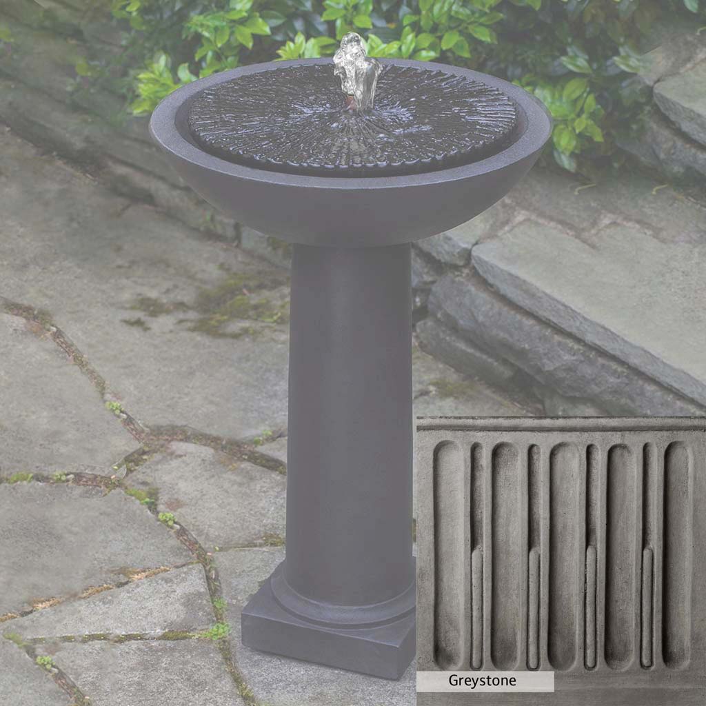 Campania International Equinox Birdbath Fountain - Image 3