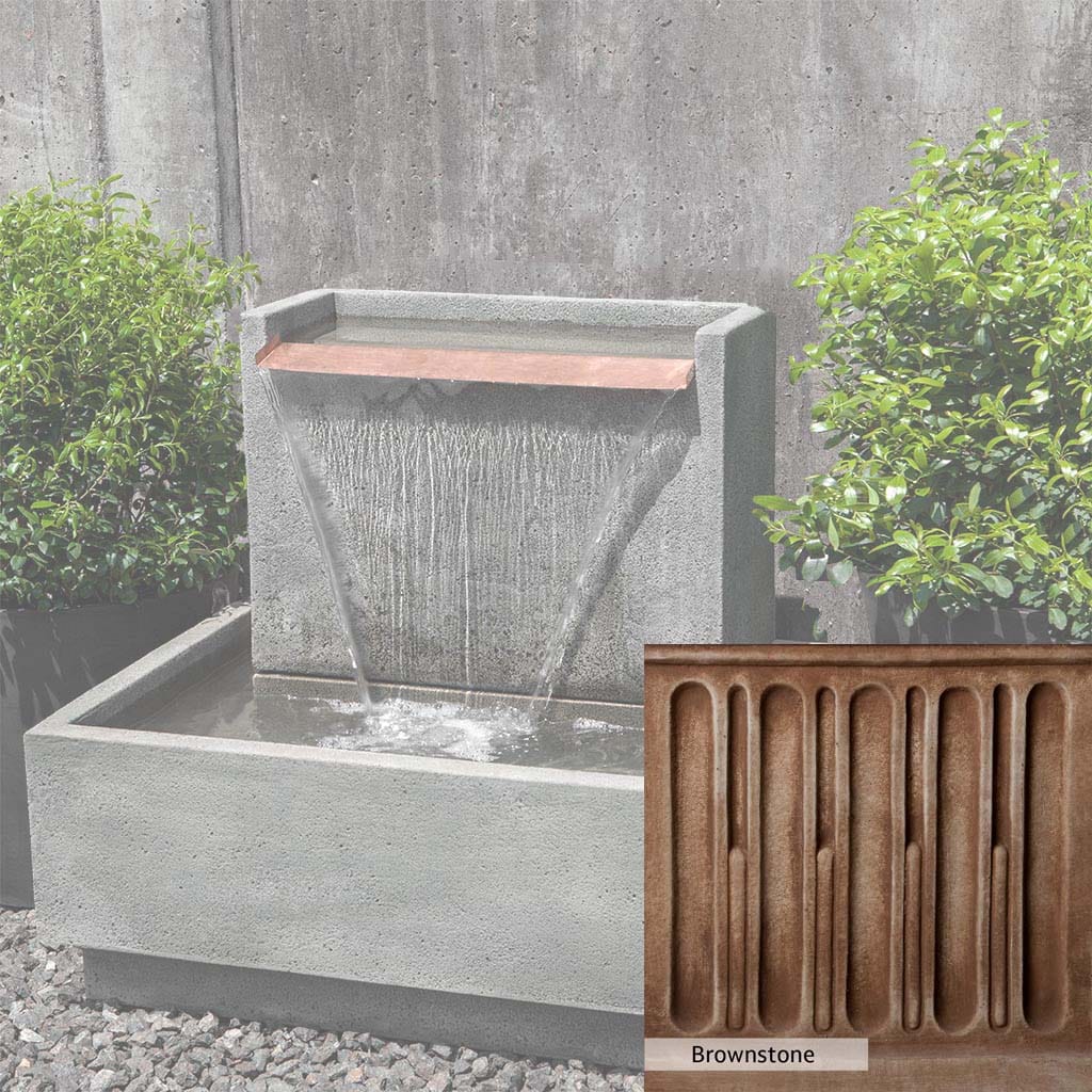 Campania International Falling Water Fountain II - Image 9