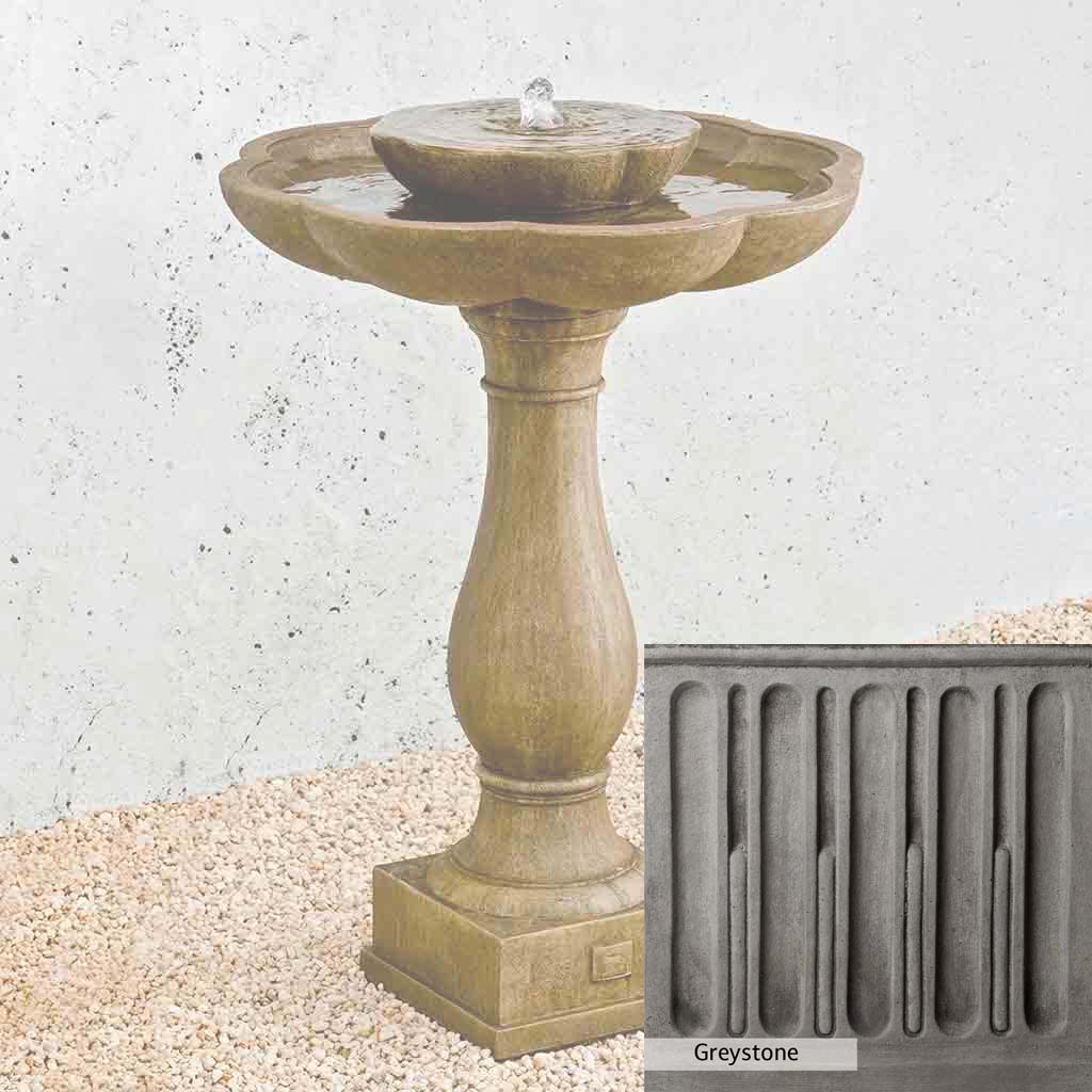 Campania International Flores Pedestal Fountain - Image 15