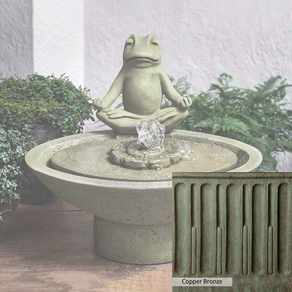 Campania International Garden Terrace Meditation Fountain - Image 12