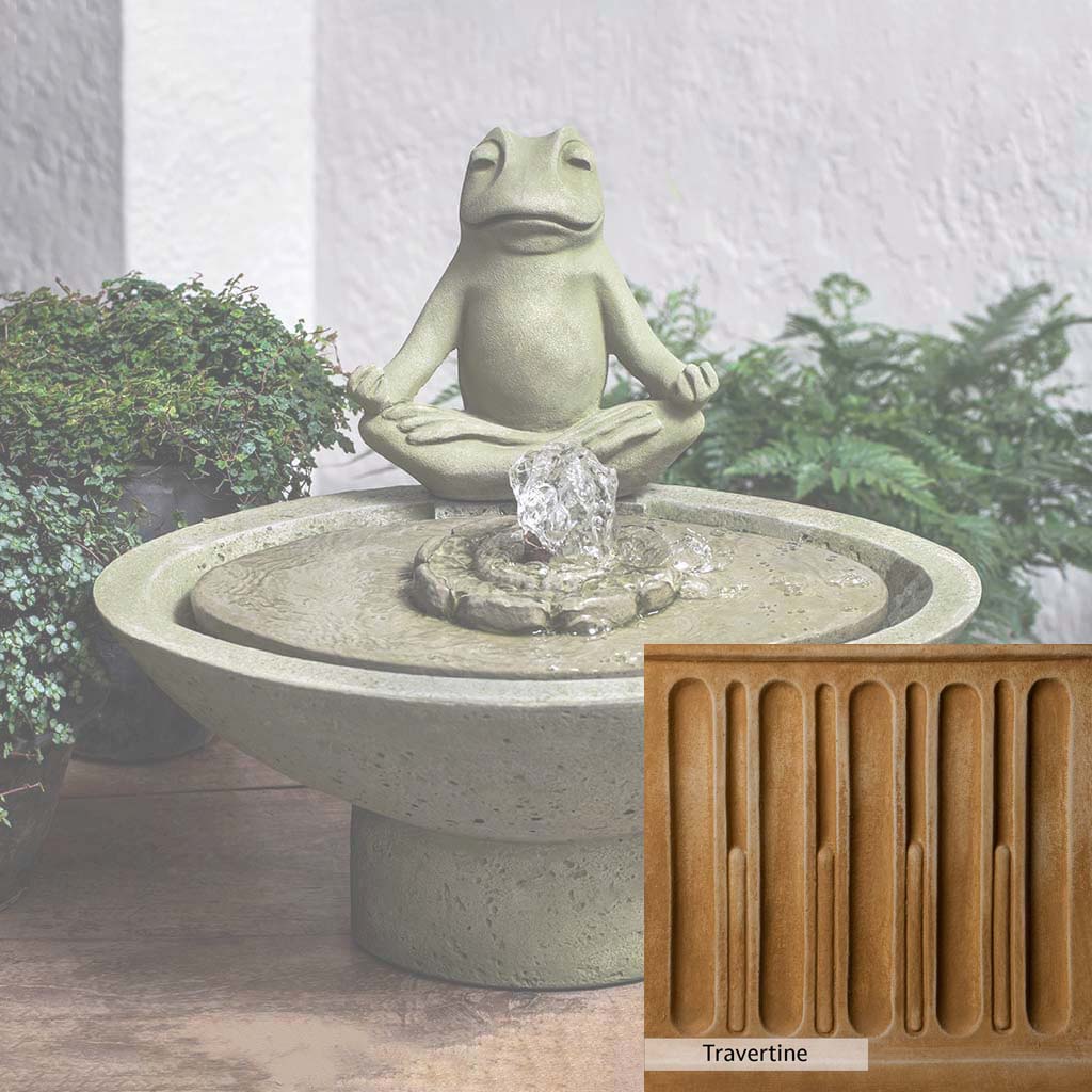 Campania International Garden Terrace Meditation Fountain - Image 7