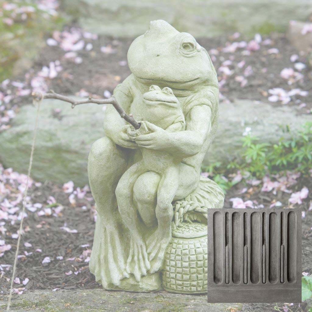 Campania International Gone Fishin Frog Statue - Image 10