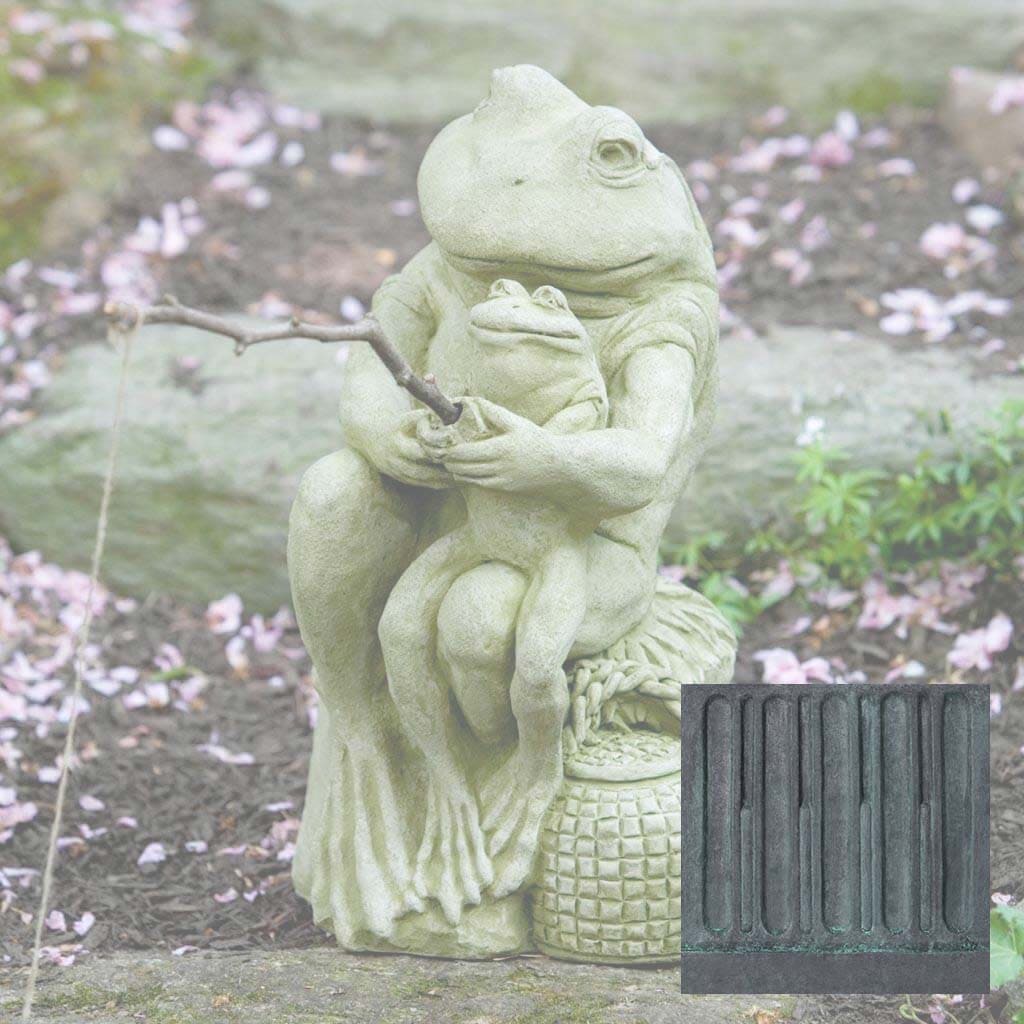 Campania International Gone Fishin Frog Statue - Image 11