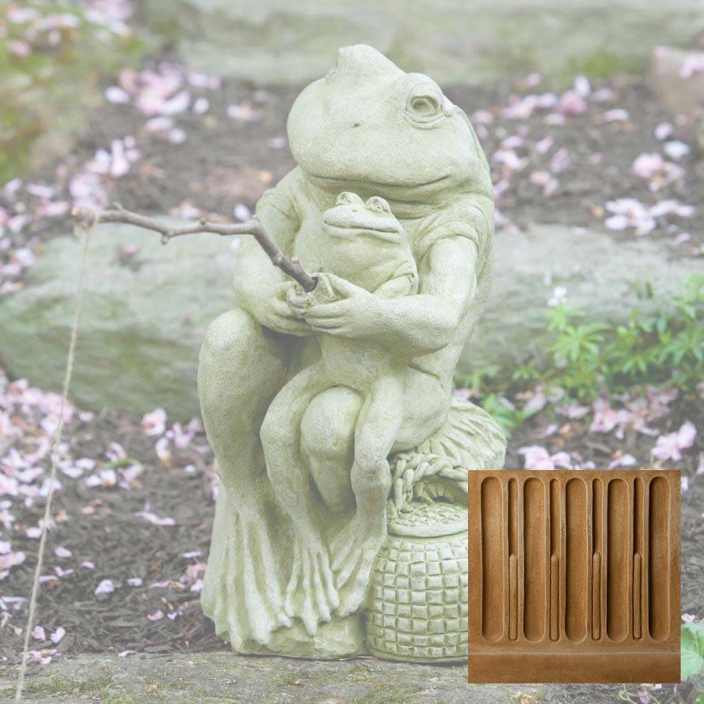 Campania International Gone Fishin Frog Statue - Image 16