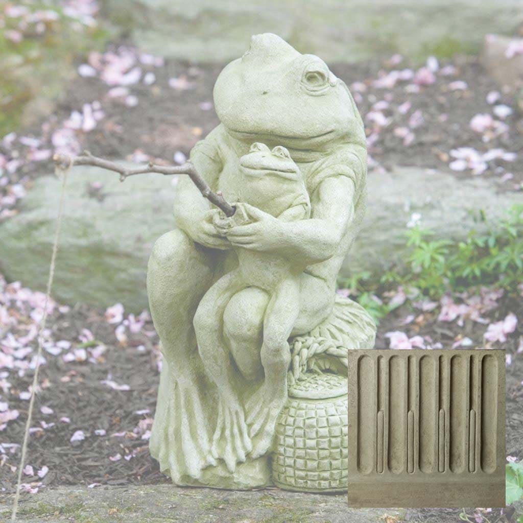 Campania International Gone Fishin Frog Statue - Image 17