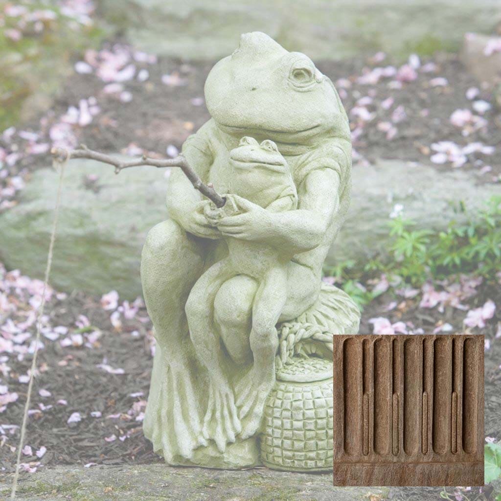 Campania International Gone Fishin Frog Statue - Image 3