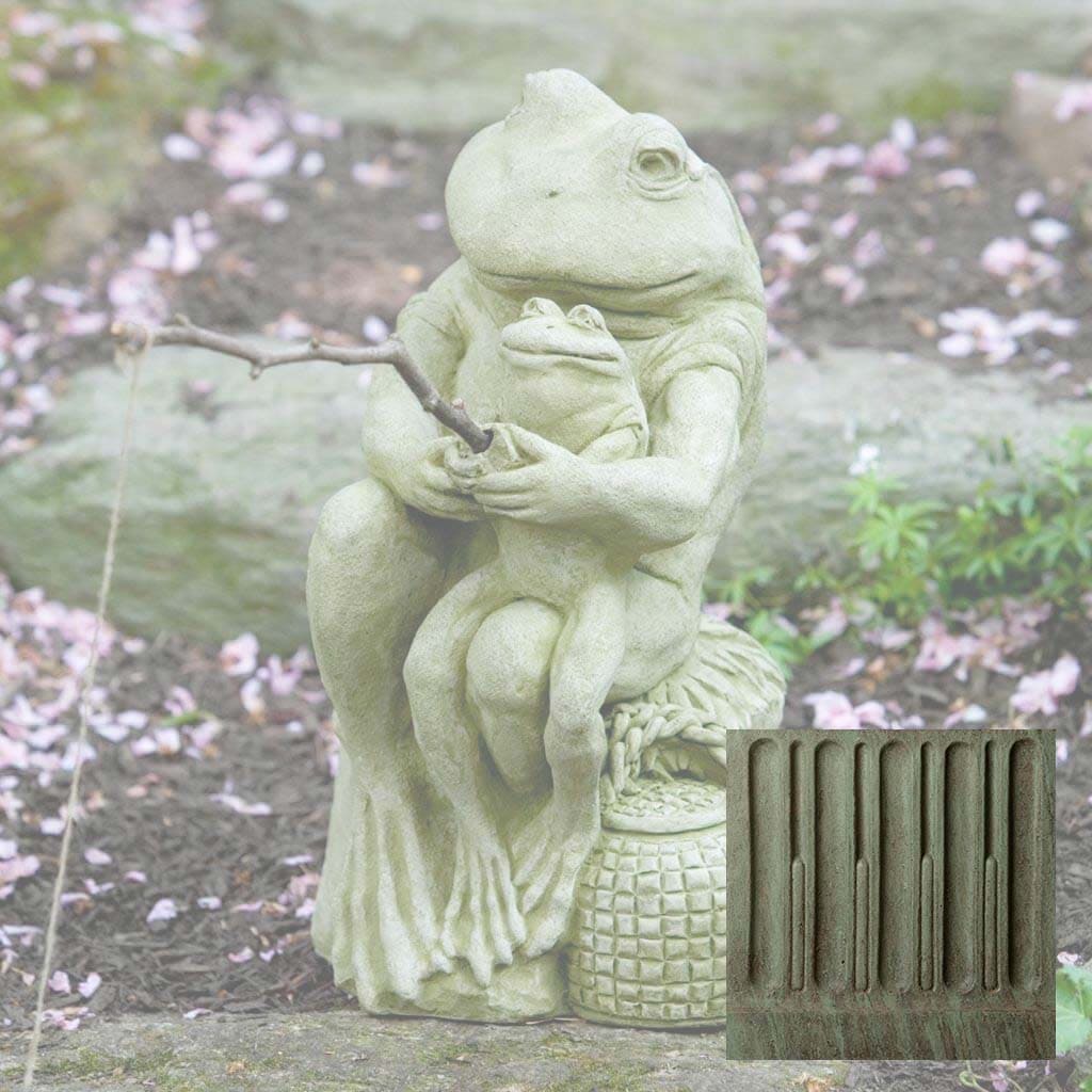 Campania International Gone Fishin Frog Statue - Image 6