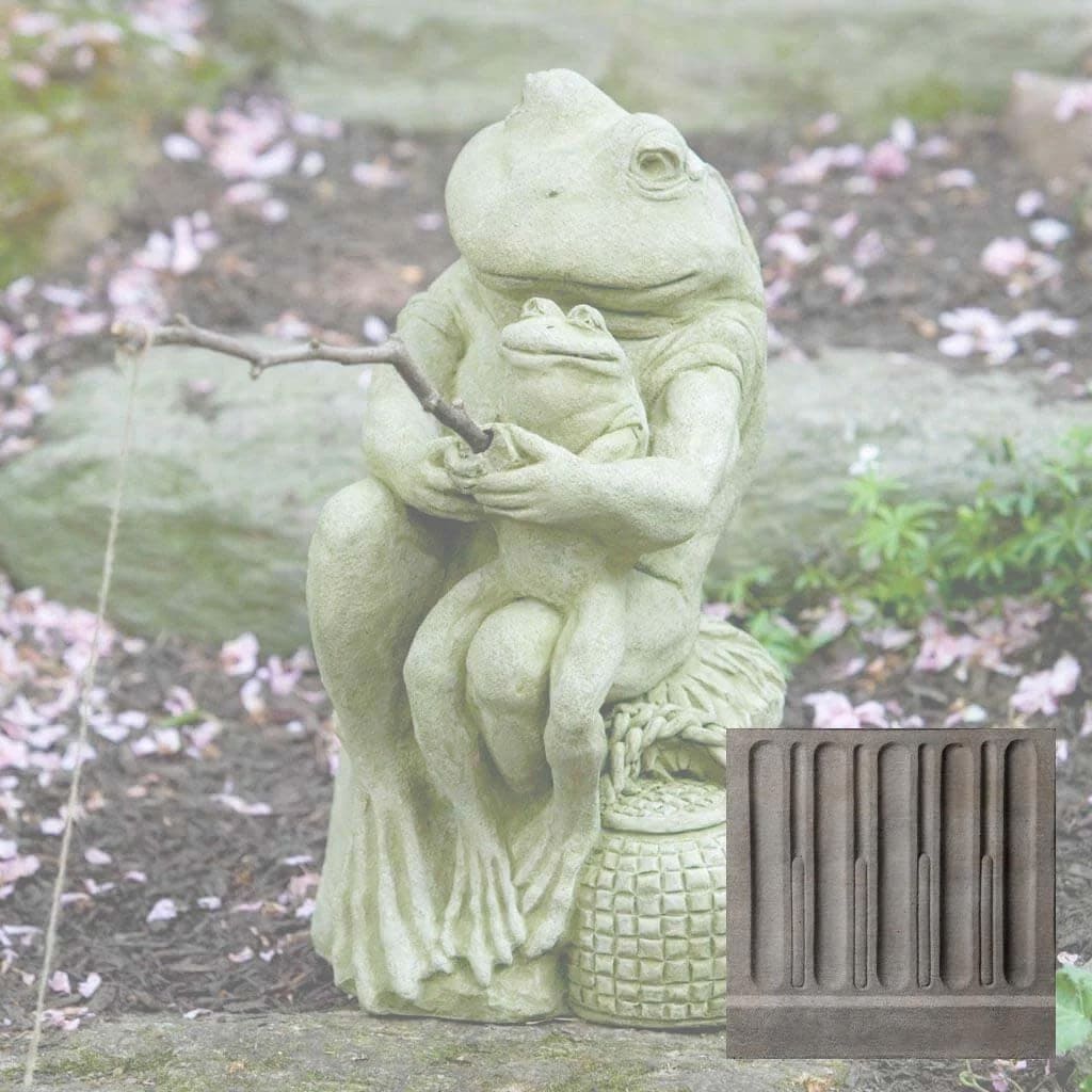 Campania International Gone Fishin Frog Statue - Image 7