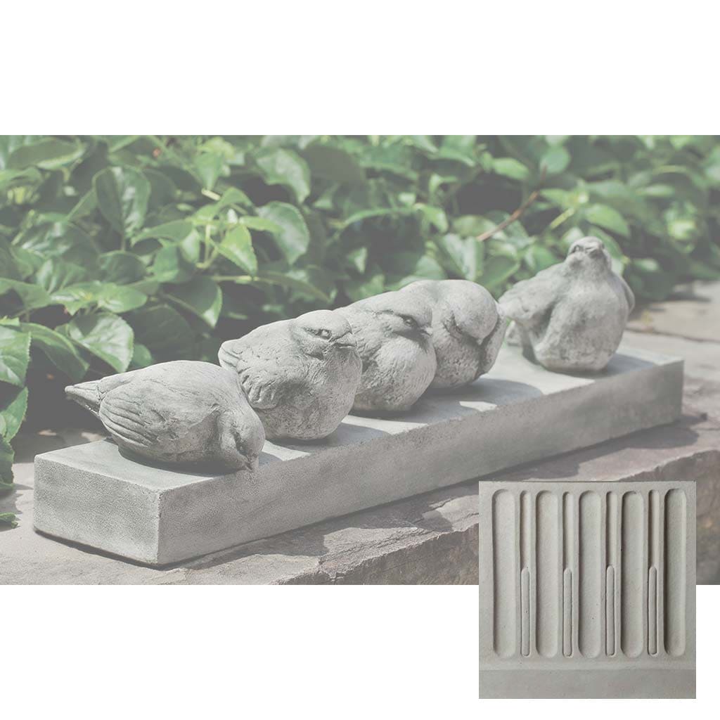Campania International Happy Hour Birds Garden Statue - Image 13