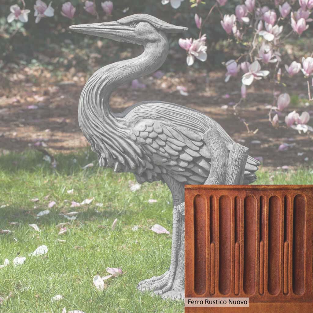 Campania International Heron Statue - Image 12
