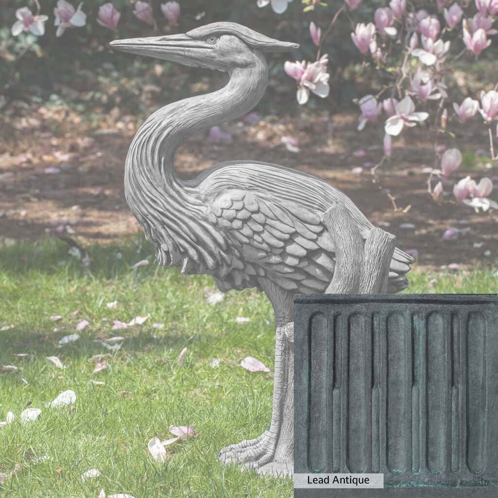 Campania International Heron Statue - Image 2